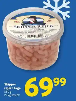 Løvbjerg Skipper rejer i lage tilbud