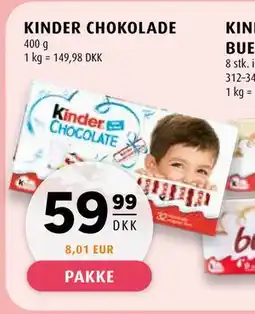 Scandinavian Park KINDER CHOKOLADE tilbud