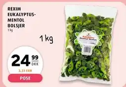 Scandinavian Park REXIM EUKALYPTUSMENTOL BOLSJER tilbud