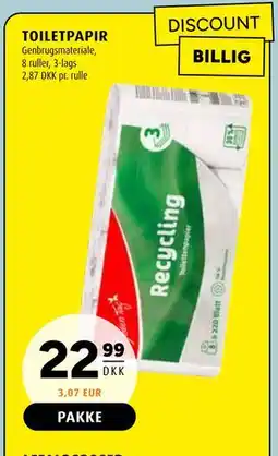 Scandinavian Park TOILETPAPIR tilbud