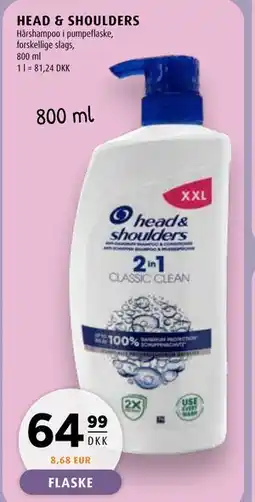 Scandinavian Park HEAD & SHOULDERS tilbud