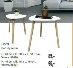 Harald Nyborg Bord tilbud