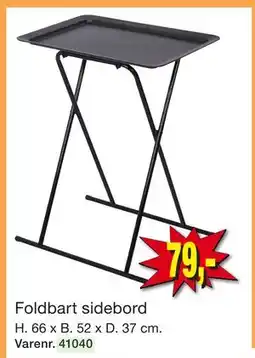 Harald Nyborg Foldbart sidebord tilbud