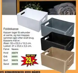Harald Nyborg Foldekasse tilbud