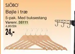 Harald Nyborg Bøjle i træ tilbud