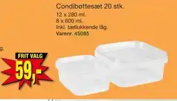 Harald Nyborg Condibøttesæt 20 stk tilbud