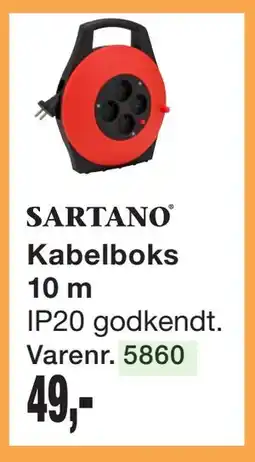 Harald Nyborg Kabelboks 10 m tilbud