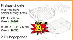 Harald Nyborg Ristsæt 2 dele tilbud