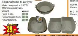 Harald Nyborg Silikoneforme til airfryer tilbud
