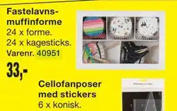 Harald Nyborg Fastelavnsmuffinforme tilbud