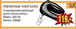 Harald Nyborg Håndmixer med turbo tilbud