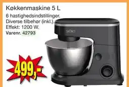 Harald Nyborg Køkkenmaskine 5 L tilbud