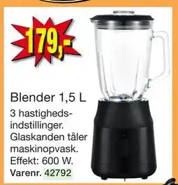 Harald Nyborg Blender 1,5 L tilbud