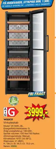 Harald Nyborg Vinkøleskab tilbud