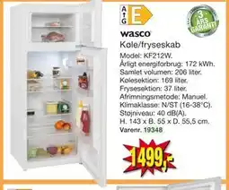 Harald Nyborg Køle/fryseskab tilbud