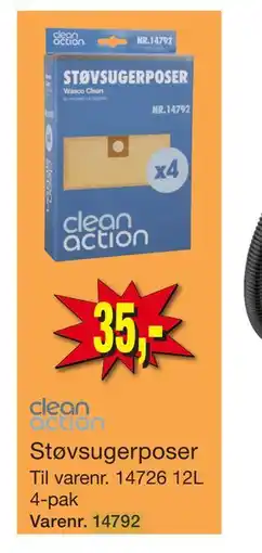 Harald Nyborg Støvsugerposer tilbud