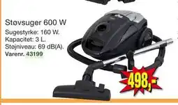 Harald Nyborg Støvsuger 600 W tilbud