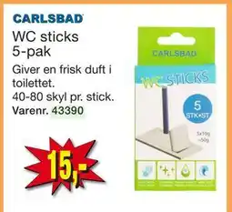 Harald Nyborg WC sticks 5-pak tilbud