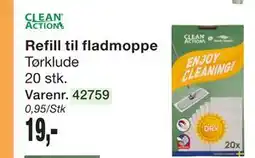 Harald Nyborg Refill til fladmoppe tilbud