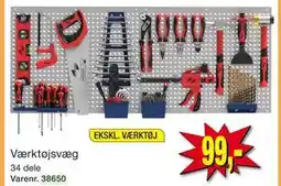 Harald Nyborg Værktøjsvæg tilbud