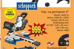 Harald Nyborg Kap- og geringssav 8’’ tilbud