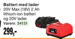 Harald Nyborg Batteri med lader tilbud