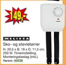 Harald Nyborg Sko- og støvletørrer tilbud