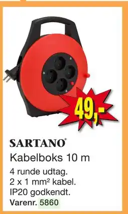 Harald Nyborg Kabelboks 10 m tilbud