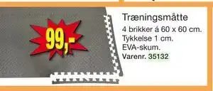 Træningsmåtte