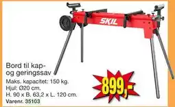 Harald Nyborg Bord til kap- og geringssav tilbud