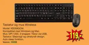 Harald Nyborg Tastatur og mus Wireless tilbud