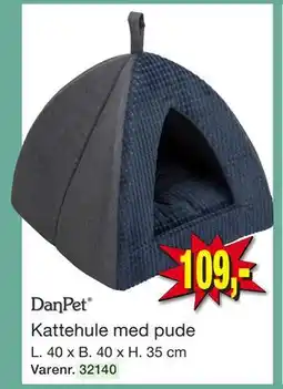 Harald Nyborg Kattehule med pude tilbud