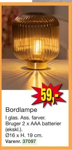 Harald Nyborg Bordlampe tilbud