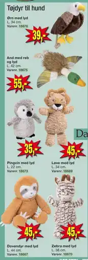 Harald Nyborg Tøjdyr til hund tilbud