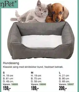 Harald Nyborg Hundeseng tilbud