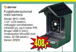 Harald Nyborg Fuglefoderautomat med kamera tilbud