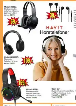 Harald Nyborg Høretelefoner tilbud