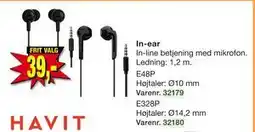 Harald Nyborg In-ear tilbud