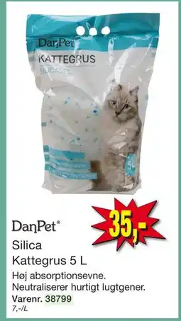 Harald Nyborg Silica Kattegrus 5 L tilbud