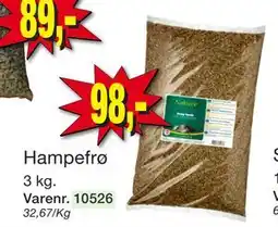 Harald Nyborg Hampefrø tilbud