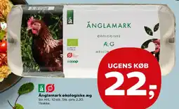 SuperBrugsen Änglamark økologiske æg tilbud
