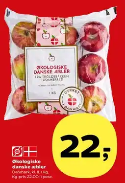 SuperBrugsen Økologiske danske æbler tilbud