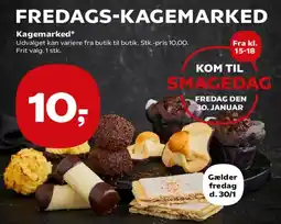SuperBrugsen Fredags-kagemarked / Kagemarked tilbud
