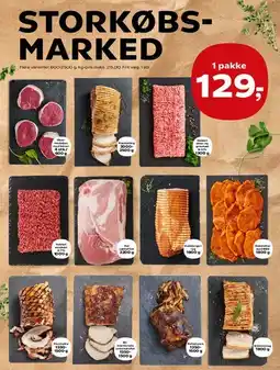 SuperBrugsen 1 pakke 129,- tilbud