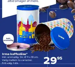 SuperBrugsen Irma Kaffe formalet tilbud