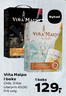 SuperBrugsen Viña Maipo i boks tilbud