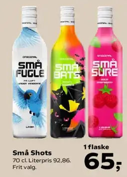 SuperBrugsen Små Shots tilbud