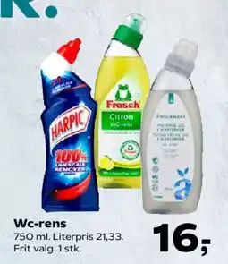 SuperBrugsen WC-rens tilbud