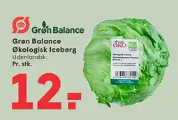 SPAR Grøn Balance Økologiske Iceberg tilbud