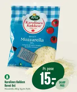 Min Købmand Karolines Køkken Revet Mozzarella tilbud